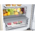 Холодильник LG GC-B459AEMW бежевый двухкамерный 234/110л морозилка снизу, No Frost, фото4