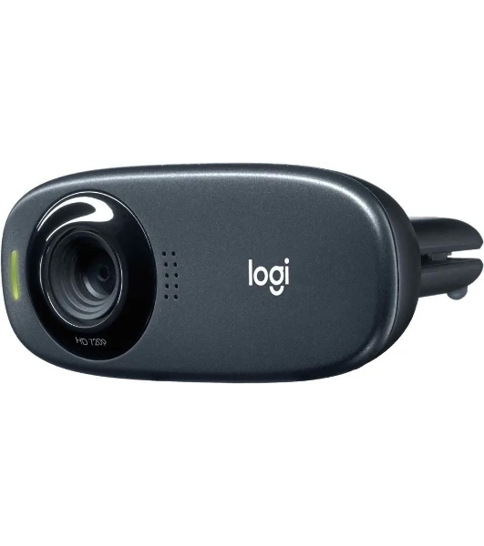 Веб-камера Logitech C310 HD 1280x720, 30 кадр/с, USB Type-A, микрофон (шумоподавление), автоосвещение, универсальное крепление