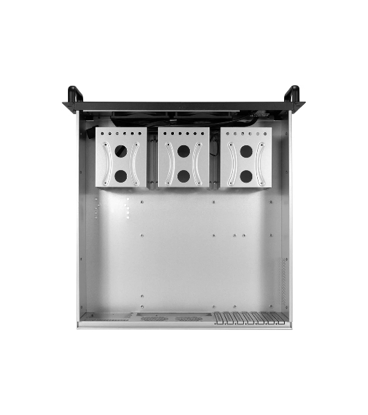 Серверный корпус ExeGate Pro 3U450-12 (RM 19', высота 3U, глубина 450, БП 2U-800ADS, 2*USB)