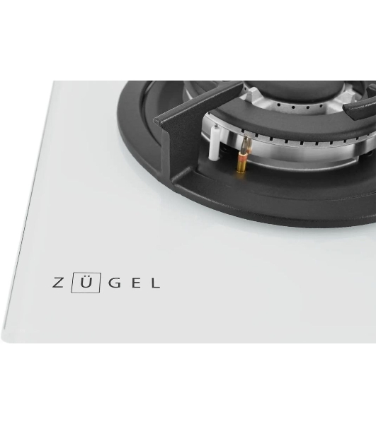Варочная панель газ ZUGEL ZGH603W, белая