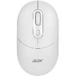 Мышь беспроводная Acer OMR301 белый, 1600 dpi, радиоканал, Bluetooth, USB, кнопки - 4, фото 1
