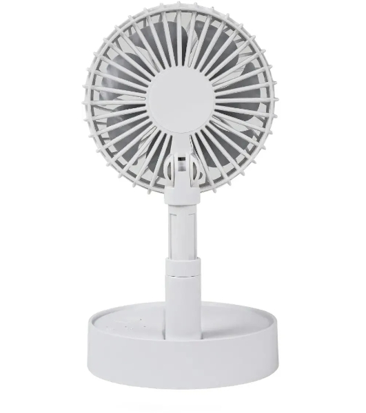 Вентилятор Centek CT-5044 белый, настольный, 4 Вт, 3 скорости, 10 см