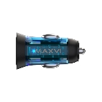 Автомобильное зарядное устройство Maxvi CCM-MS603PD 43W 6A (USB + Type-C, QC3.0 PD3.0) черный, фото2