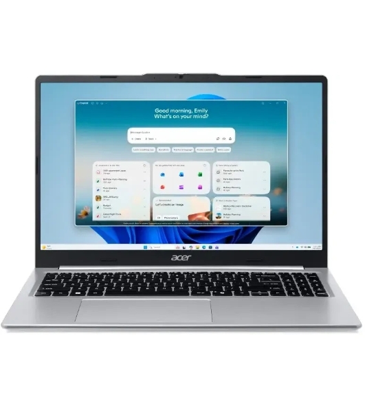 Ноутбук ACER Aspire Lite AL15-49P-R4JA/15.6'/IPS/AMD Ryzen 7 7730U/8192Mb/512Gb SSD/AMD Radeon Graphics/NoOS/серебристый/1.5kg