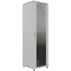Шкаф коммутационный NTSS Премиум (NTSS-R18U6060GS) напольный 18U 600x600 мм пер. дв. стекл металл 900 кг серый 510 мм 903 мм IP20, фото 1