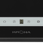 Вытяжка наклонная Krona Irma A 600 черный/серебристый, 60 см, 1300 куб. м/ч, 65 дБ, фото3