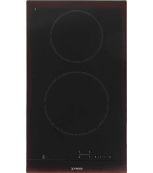Варочная панель Gorenje ECT321BCSC, конфорок: 2 шт., стеклокерамика, независимая, черный