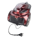 Пылесос Eurostek EVC-4514 красный, 500/2800 Вт, уборка сухая, пылесборник контейнер 3 л, фото2