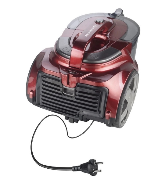 Пылесос Eurostek EVC-4514 красный, 500/2800 Вт, уборка сухая, пылесборник контейнер 3 л