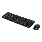 Комплект клавиатура+мышь Fusion GKIT-752 беспроводной, USB, 1000 DPI, чёрный, фото 1