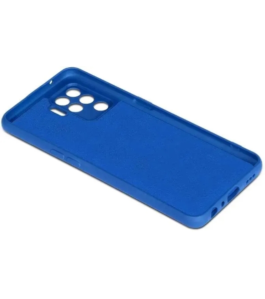 Чехол (клип-кейс) DF oOriginal-11, для Oppo Reno 5 Lite, синий df ooriginal-11 (blue)