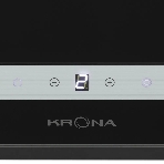 Вытяжка наклонная Krona Irma A 600 черный/серебристый, 60 см, 1300 куб. м/ч, 65 дБ, фото4