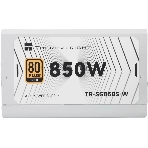 Блок питания Thermalright, 850W 80+ Gold (ATX, 3.1, PCIe 5.1, Non-modular, 1x24(20+4)pin, 1xCPU 8(4+4)pin, 2xPCIe*2 8(6+2)pin, 5xSATA3, 1x12+4pin (12VHPWR PCIe 5.1 12+4pin 600mm), 3xMOLEX4pin, Active, 120x120мм, 150x140x86mm, APFC, white), фото4