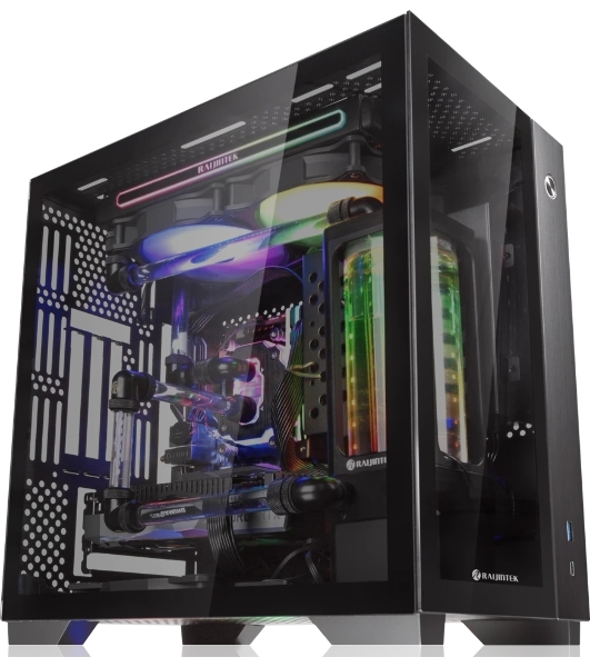 Компьютерный корпус Raijintek PAEAN MINI 0R20B00213 черный, Mini-ITX, for psu ATX PS/2, USB 3.0x2, USB 2.0x2, HD Audiox1
