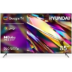 Телевизор Hyundai 85' H-LED85BU7011 Metal черный черный LED 4K UHD 60Hz Smart TV Google TV 2GB/16GB, фото 1