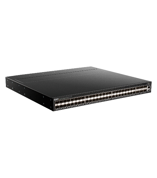Коммутатор D-Link DXS-5000-54S/A1ASI, 48×10 Гбит/с SFP+ + 6×40 Гбит/с QSFP+, управляемый