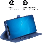 Чехол (флип-кейс) DF xiFlip-79, для Xiaomi 12 Pro, синий xiflip-79 (blue), фото3
