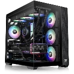 Компьютерный корпус Thermaltake View 380 TG ARGb черный без БП ATX 6x120мм 2x140мм 1x200мм 2xUSB3.0 audio bott PSU, фото 1