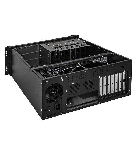 Серверный корпус ExeGate EX293565RUS Pro 4U480-06/4U4021S (RM 19', высота 4U, глубина 480, БП 1000ADS, USB)