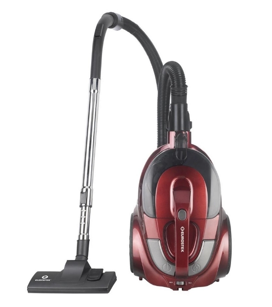 Пылесос Eurostek EVC-4514 красный, 500/2800 Вт, уборка сухая, пылесборник контейнер 3 л