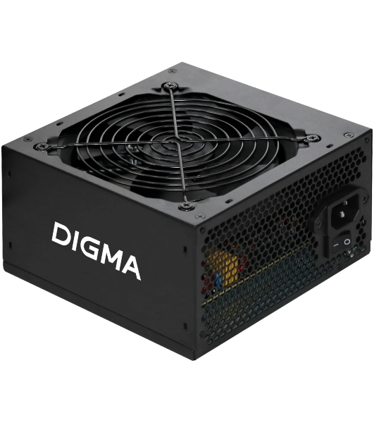 Блок питания Digma DPSU-600W-WH RTL, 600Вт, 80 PLUS, 120мм, черный