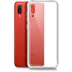 Чехол (клип-кейс) BoraSCO Silicone Case для Samsung Galaxy A02 прозрачный, фото 1