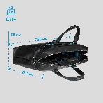 Сумка для ноутбука Piquadro Blue Square CA3335B2/N черный натур.кожа, фото7