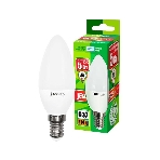 Лампа светодиодная JazzWay PLED-ECO-C37 5Вт свеча 4000К белый E14 400лм 220-240В, фото 1