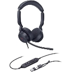 Гарнитура Yealink UH44 Dual UC чёрный, проводная, USB, фото 1