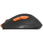 Мышь беспроводная A4Tech Fstyler FG30S серый/оранжевый, 2000 dpi, радиоканал, USB, кнопки - 6, фото14