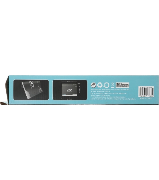 Коврик для мыши A4Tech X7 Pad XP-70M черный 350x280x3мм