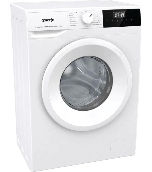 Стиральная машина Gorenje WNHPI84AS/R белый, загрузка фронтальная 8 кг, 1400 об/мин., класс: А
