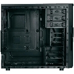 Компьютерный корпус Thermaltake Versa H21 черный без БП ATX 2x120мм 1xUSB 2.0 1xUSB 3.0 audio bott PSU, фото3