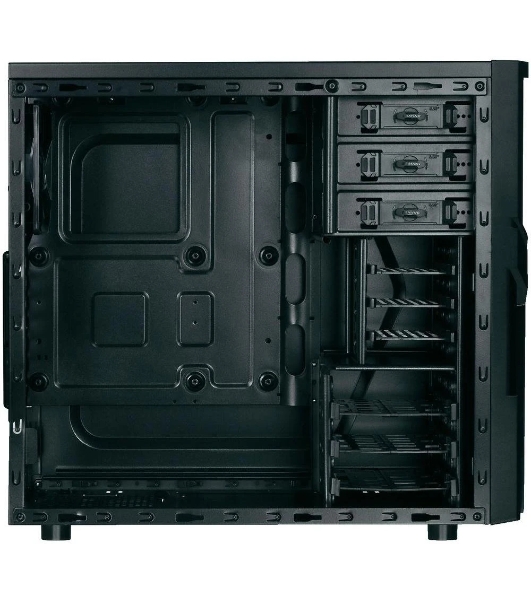 Компьютерный корпус Thermaltake Versa H21 черный без БП ATX 2x120мм 1xUSB 2.0 1xUSB 3.0 audio bott PSU