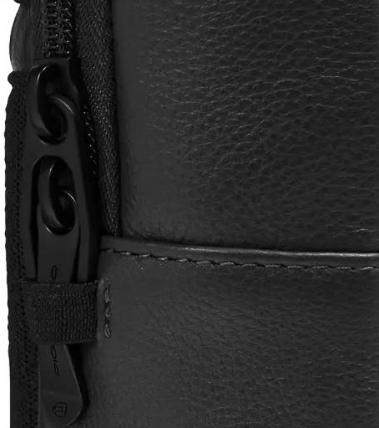 Рюкзак слинг мужской Piquadro Russel CA6764W137/N черный кожа