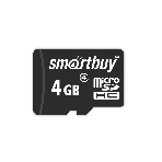 Флеш карта Micro SDHC 4Gb Smartbuy Сlass 4 (без адаптеров), фото2