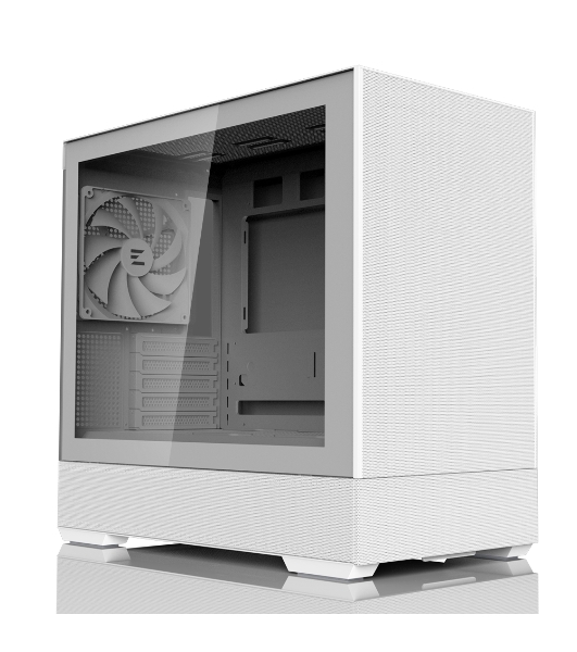 Компьютерный корпус ZALMAN P30 AIR, MATX, белый, WINDOW, 2xCombo (3.5'' or 2.5''), 3x2.5', 1xUSB TYPE-C, 1xUSB 3.0, FRONT 2x140мм ARGb, REAR 1x140мм ARGb