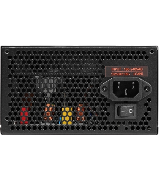 Блок питания Digma DPSU-600W-WH RTL, 600Вт, 80 PLUS, 120мм, черный