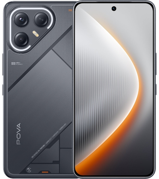 Смартфон Tecno Pova 7 Ultra 5G LJ9, 12/256Gb, черный
