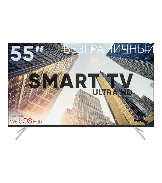 Телевизор SoundMax SM-LED55M06SU\W