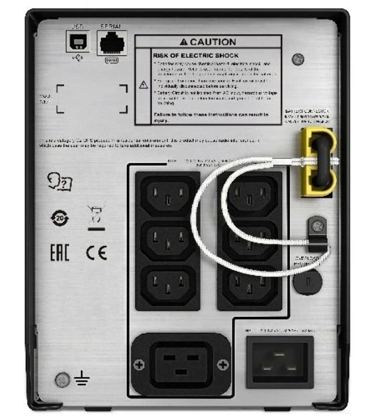 Источник бесперебойного питания APC Smart-UPS C SMC2000I/2000ВА/1300Вт/1 х IEC 320 C19 (компьютерная), 6 х IEC 320 C13 (компьютерная)