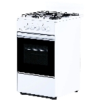 Плита газовая Лада Nova RG 24039 W белый, конфорок 4 газовых, духовка 50 л, 50 см x 85 см x 60 см, фото2