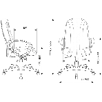 Кресло руководителя Бюрократ T-898/#B черный искусственная кожа, фото11