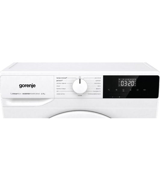 Стиральная машина Gorenje W2NHPI72SCSIRV белый загрузка фронтальная 7 кг, 1200 об/мин., класс: А