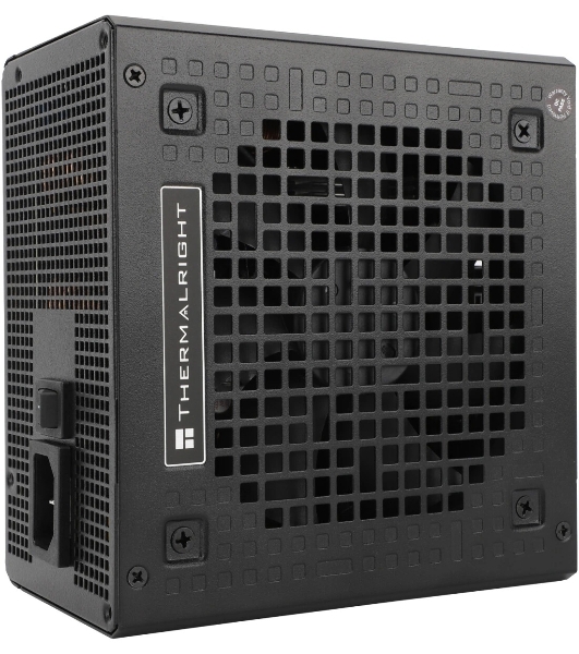 Блок питания Thermalright, 750W 80+ Bronze (ATX, 3.0, PCIe 5.0, Full modular, 1x24(20+4)pin, 2xCPU 8(4+4)pin, 4xPCIe*2 8(6+2)pin, 3xSATA3, 1x12+4pin (12VHPWR PCIe 5.0 12+4pin 600mm), 3xMOLEX4pin, Active, 120x120мм, 150x140x86mm, APFC, black)