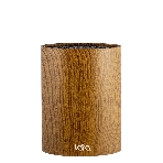 Подставка для ножей универсальная LARA LR05-101 Wood овальная Soft touch полипропилен, фото4