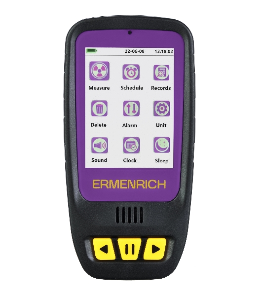 Дозиметр Ermenrich Ping RD40 фиолетовый/черный (84640)