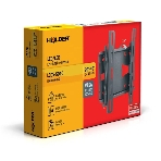 Кронштейн для телевизора Holder LCDS-5010 черный металлик, настенный, наклон, фото7
