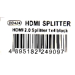 Разветвитель HDMI 1X4 DD424 VCOM, фото2