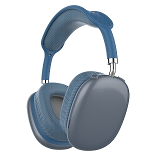 Беспроводные/проводные наушники QUMO Emotion BT 0092 синий, накладные, Bluetooth + проводной, до 10 ч